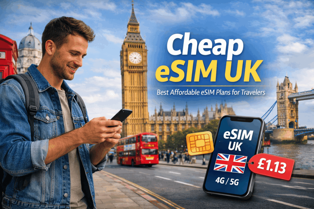Cheap eSIM UK Best Affordable eSIM Plans for Travelers in 2026